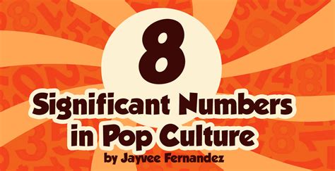 The Most Important Numbers in Pop Culture .